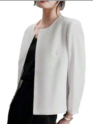 노카라 자켓 긴팔