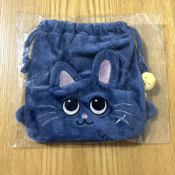 원빈 POP-UP WE LITTLE RIIZE 파우치 냥독