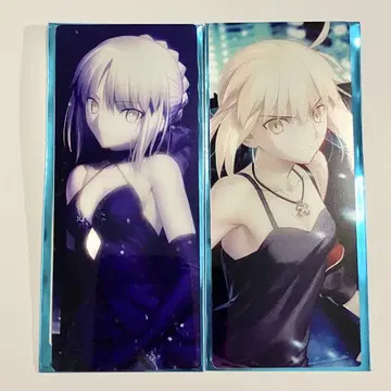 FGO 최종 재림전 편성 화면풍 카드 아르토리아 알타 2종