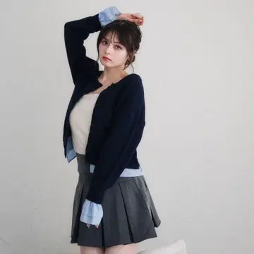 fupel 셔츠 도킹 가디건