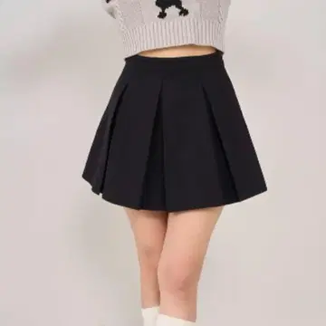 Darich 하이웨스트 박스 미니 스커트