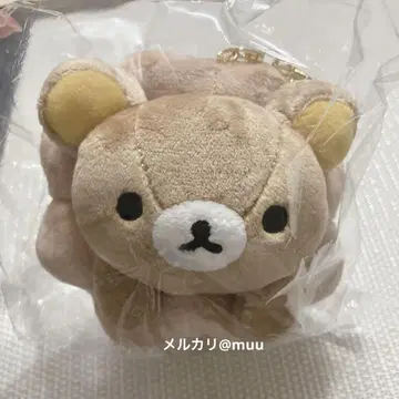 리락쿠마 x 미스터 도넛 걸이 봉제 인형 리락쿠마 (폰 데 링)