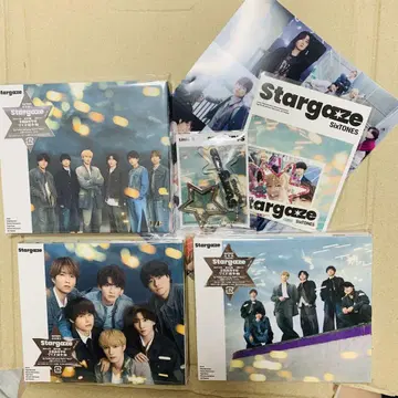 SixTONES/Stargaze 특전 포함 3형태