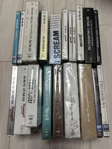 Kis-My-Ft2 LIVE DVD 키스마이 투어