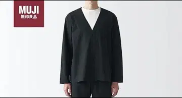 무인양품 흡한속건 스트레치 자켓 가디건 블랙 XL