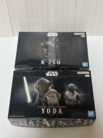 STAR WARS K-2SO 1/12 요다 1/6 반다이 프라모델