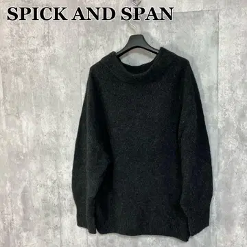 SPICK AND SPAN 보틀넥 돌먼 슬리브 니트