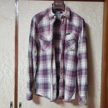 HYSTERIC GLAMOUR 체크 무늬 셔츠 L 사이즈