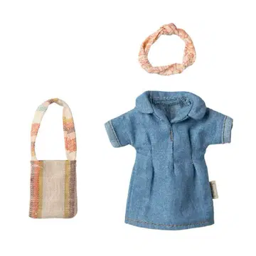 Maileg 데님 원피스