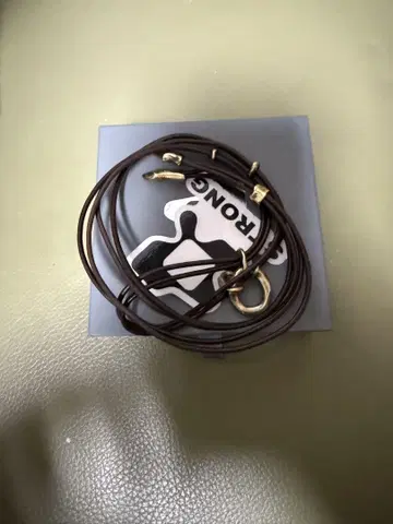 strong ours void leather necklace