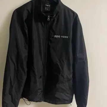 ZOO YORK 블랙 나일론 자켓 LL