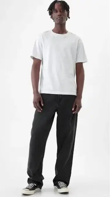 GAP 배기 데님 W32 x L32 블랙