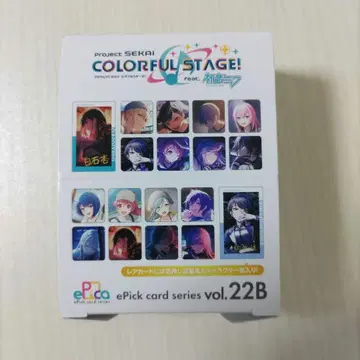 [ 미개봉 BOX ] 프로세카 에피카 ePick card vol.22B