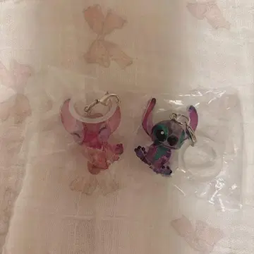 디즈니 메지루시 액세서리 스티치 엔젤 세트