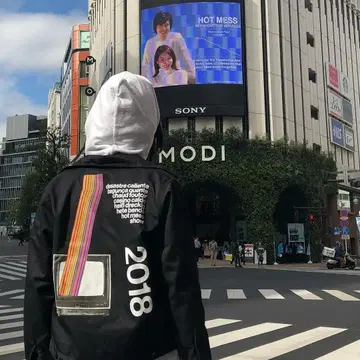 2018 pop up hot mess dickes 블루종 자켓 M