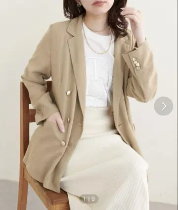 natural couture 테일러드 자켓 베이지
