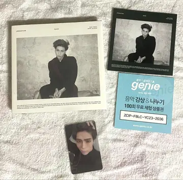 SHINee 종현 JONGHYUN BASE CD 트레이딩 카드 한국 종현
