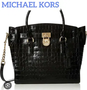 MICHAEL KORS 악어 엠보싱 가죽 2way 숄더 토트백