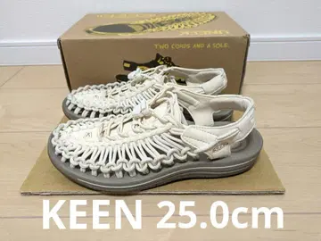 [ 익명 배송 ] KEEN 유니크 화이트 25cm