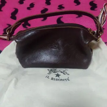 IL BISONTE 브라운 숄더백
