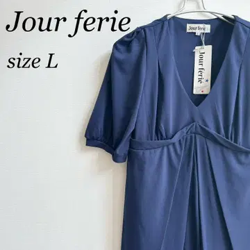 [ 새상품 ] Jour ferie  원피스 빅 포멀