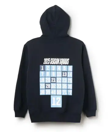 주빌로 이와타 어드미럴 2025 SQUADS 후드티