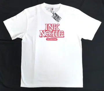 SM INK&NEEDLE-T WHITE L 미사용 소프트 머신 티셔츠