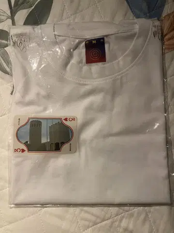 오사카 간사이 만박 아랍 트럼프 무늬 T셔츠