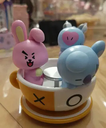 BT21 1번 복권 cooky,mang,koya 피규어