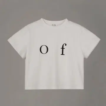 OVERDUE FLAIR OF LOGO T-SHIRT 화이트