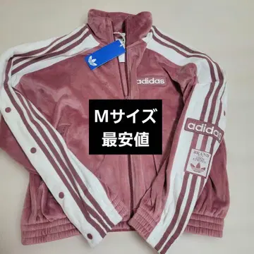 adidas W ADIBREAK VELOUR TT 벨로아 핑크 M 사이즈