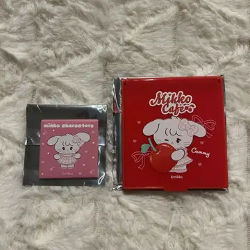 mikko 카페 혜택 캔뱃지 거울