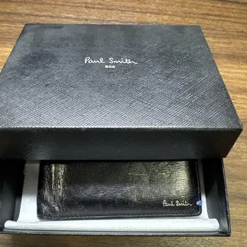 Paul Smith 접이식 지갑 블랙/블루