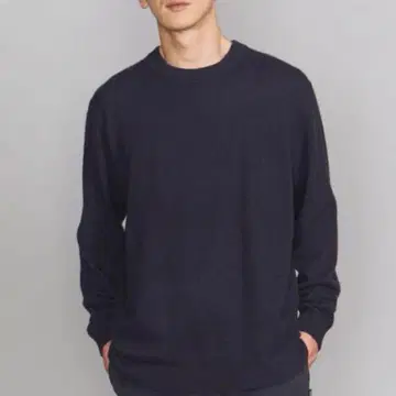 미사용품, BEAUTY&YOUTH 캐시미어 크루넥 스웨터