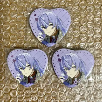 니지산지 Melty valentine 호시미치 쇼 하트 캔뱃지