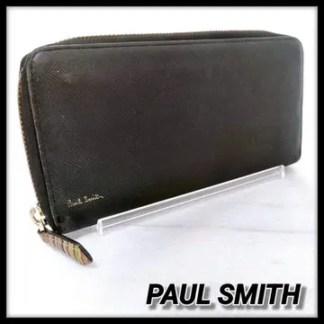 PAUL SMITH 폴스미스 장지갑 사피아노 가죽 블랙 계열