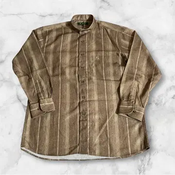 m3212 구제 의류 빈티지 L 노카라 셔츠