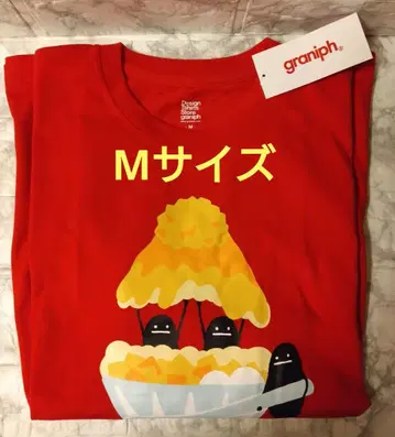 graniph 그라니프 대만 한정판 뷰티풀 섀도우 T셔츠 ( 빨간색 )