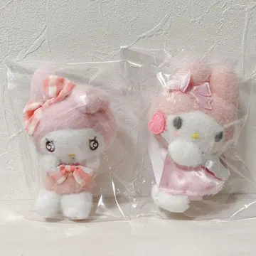 [ 미사용 새상품 ] 에모큥 꿈꾸는 엔젤 마이멜로디 봉제 인형 키링