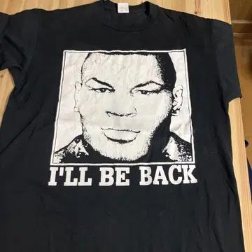 MIKE TYSON 구제 의류 티셔츠 XL 사이즈