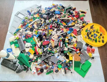 LEGO 레고 블록 대량 묶음 판매 3.5kg 미니 피규어 & 레고