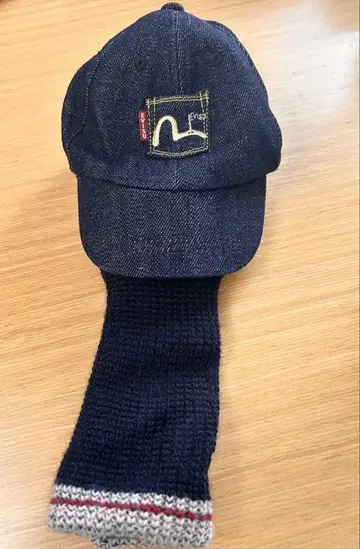 EVISU 데님 골프헤드커버