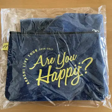 아라시 'Are you Happy?' 라이브 굿즈 토트백&파우치