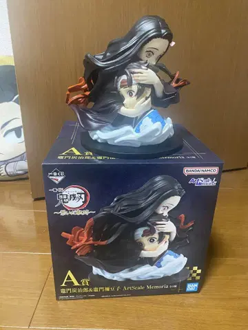 제일복권 귀멸의 칼날 카마도 탄지로 카마도 네즈코 피규어