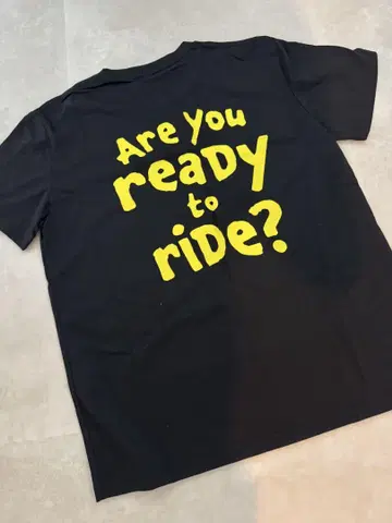 D'S WAVE 티셔츠 블랙 Are you ready to ride?
