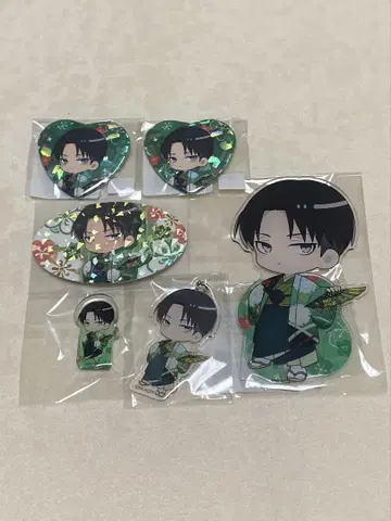 진격의 거인 기모노 VASARA 콜라보 혜택 리바이 세트