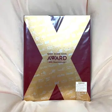 WEST. AWARD DOME 초회한정반 Blu-ray