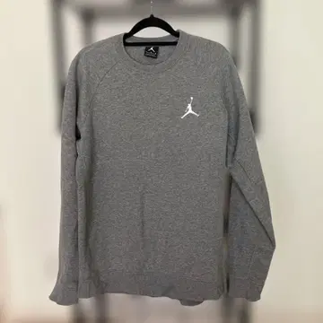 Jordan/조던 긴팔 남성용 스웨트 셔츠 (L 사이즈 그레이)