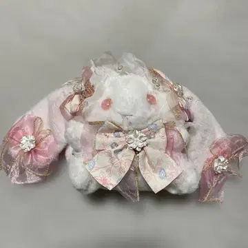 토끼 복조리 숄더백