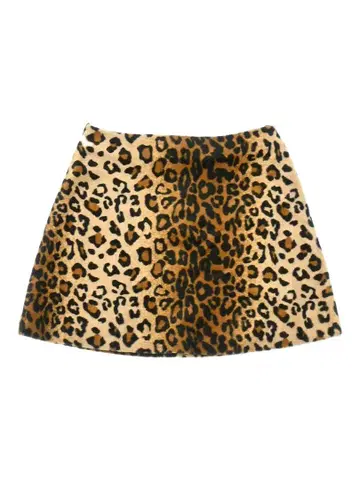 Leopard Mini Skirt